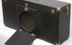 1935 Epiphone Electar Hawiian Guitar & Amplifier Cabinet: Front